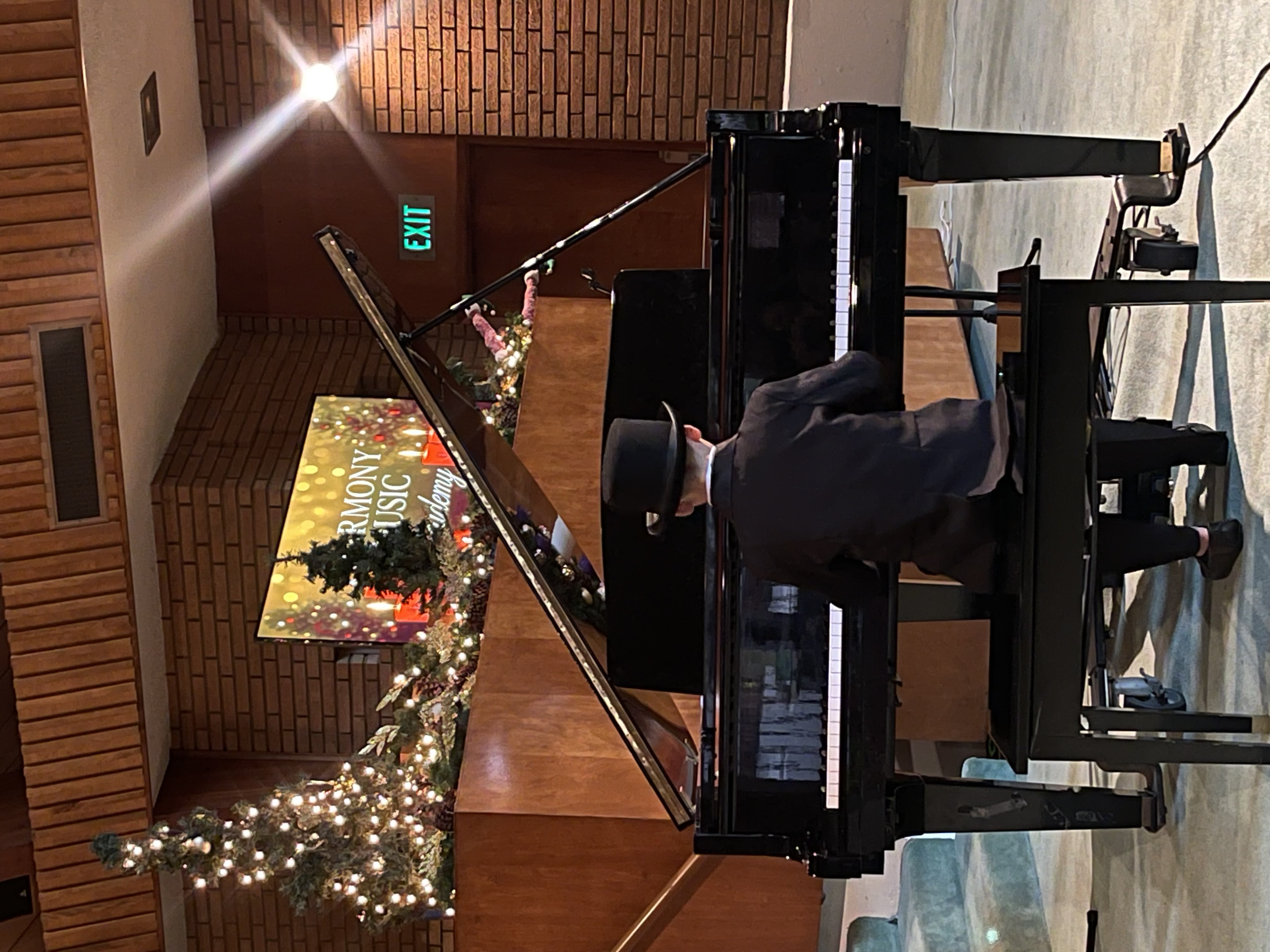 Student recital performance